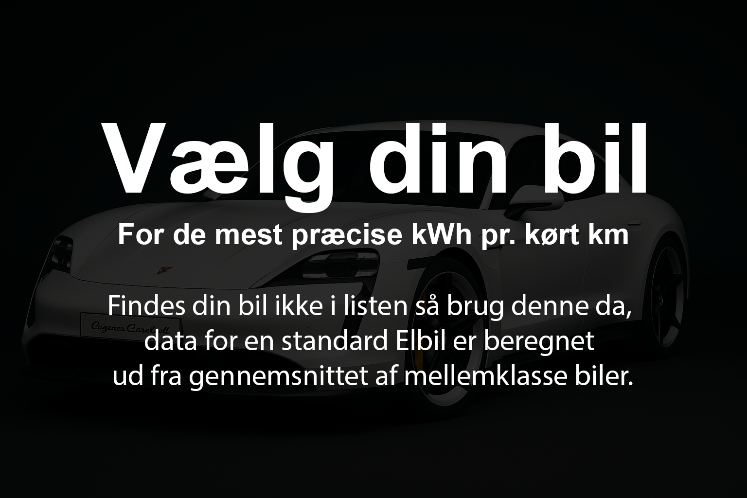 Billede af den valgte bil