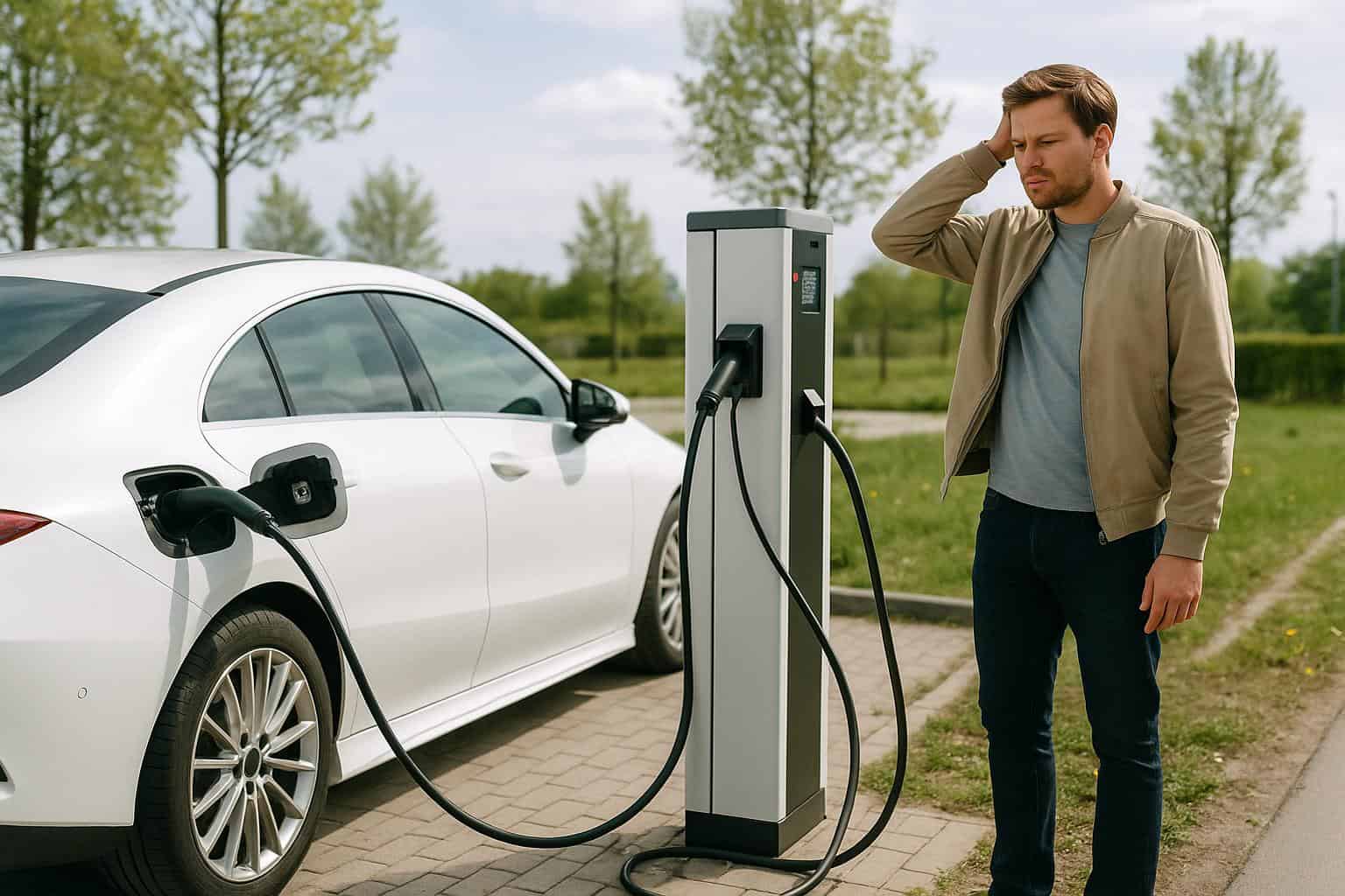 Mercedes CLA ladeproblemer