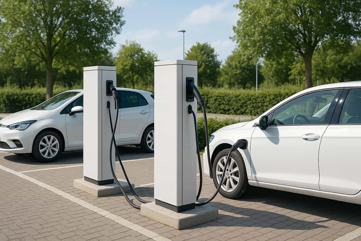 offentlige ladestandere til elbiler