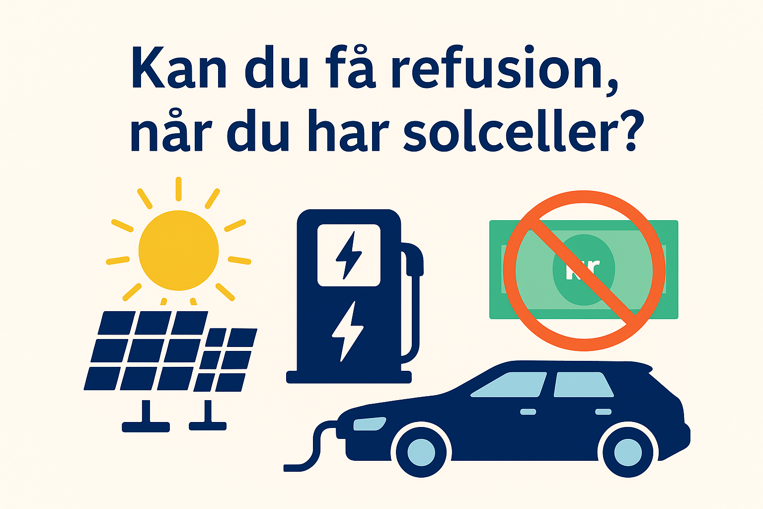 refusion elbil solceller i 2025 _ladeportalen.dk
