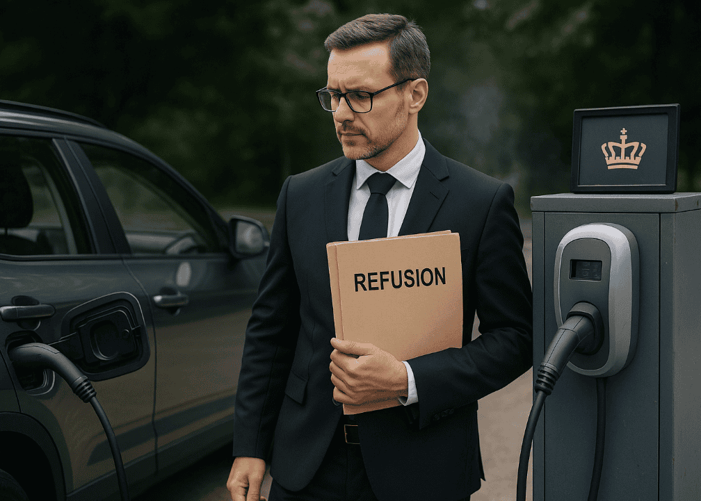 refusion for firmabil elbil opladning