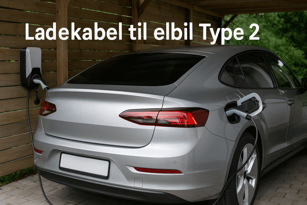 Ladekabel til elbil Type 2 - Komplet overblik i 2025