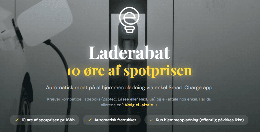 Beregn din laderabat hos Enkelenergi