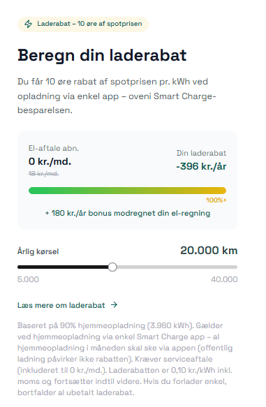 Beregn din laderabat